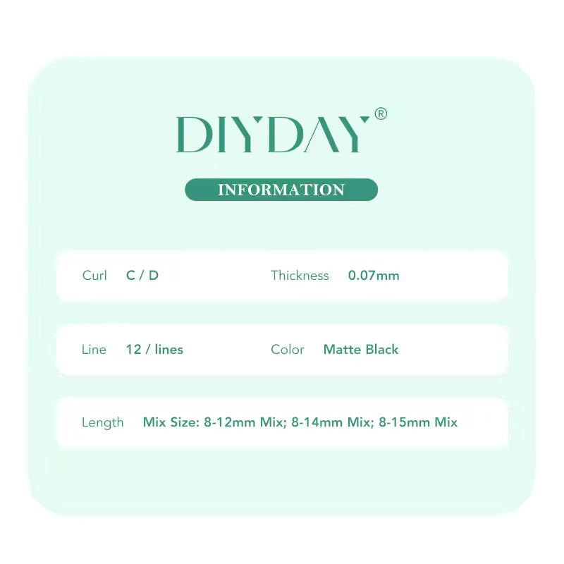 DIYDAY U-DW Shapped 0.07D