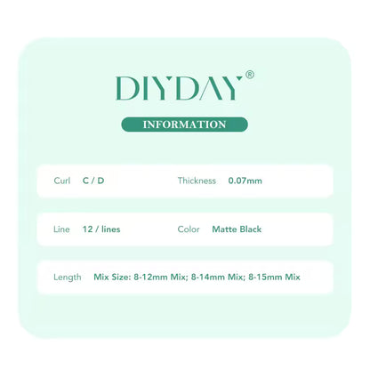 DIYDAY U-DW Shapped 0.07D