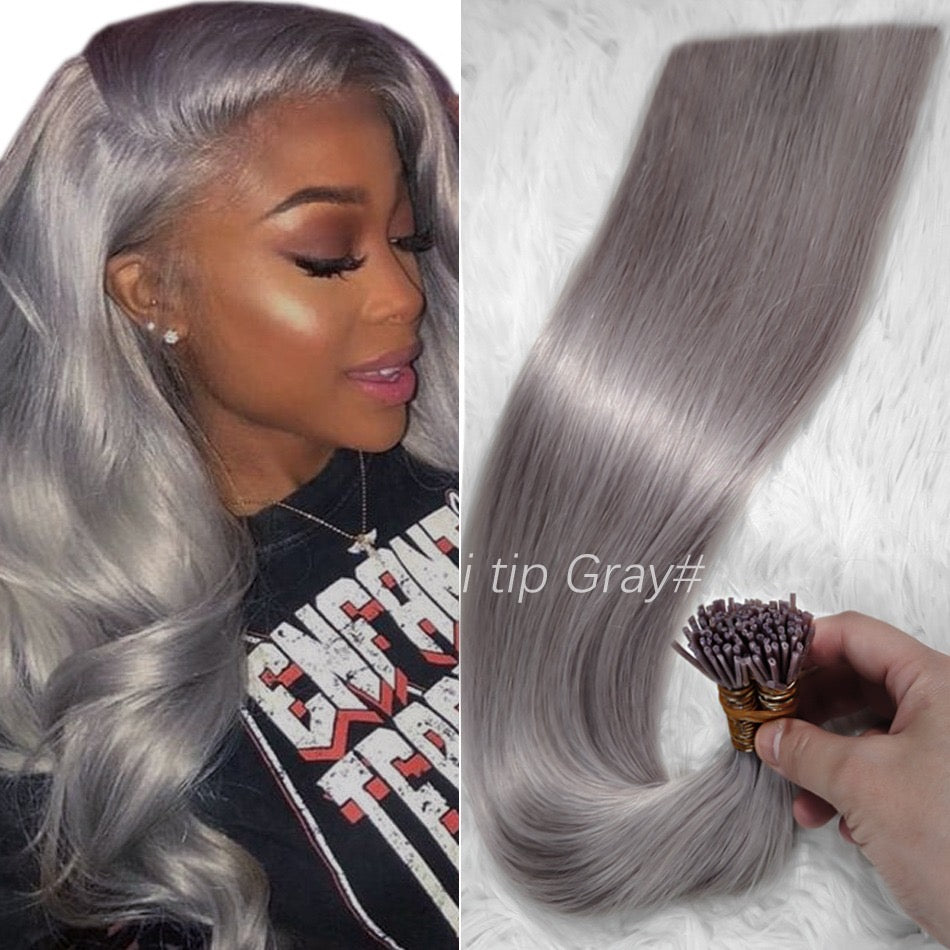 Cabello Natural I-TIP (Encapsulado) 22 Pulgadas 100/50 Gramos Neto