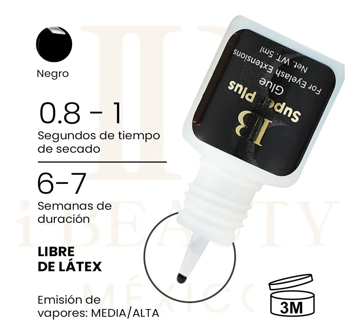 IB Super Plus Glue 5ml Tapa Dorada