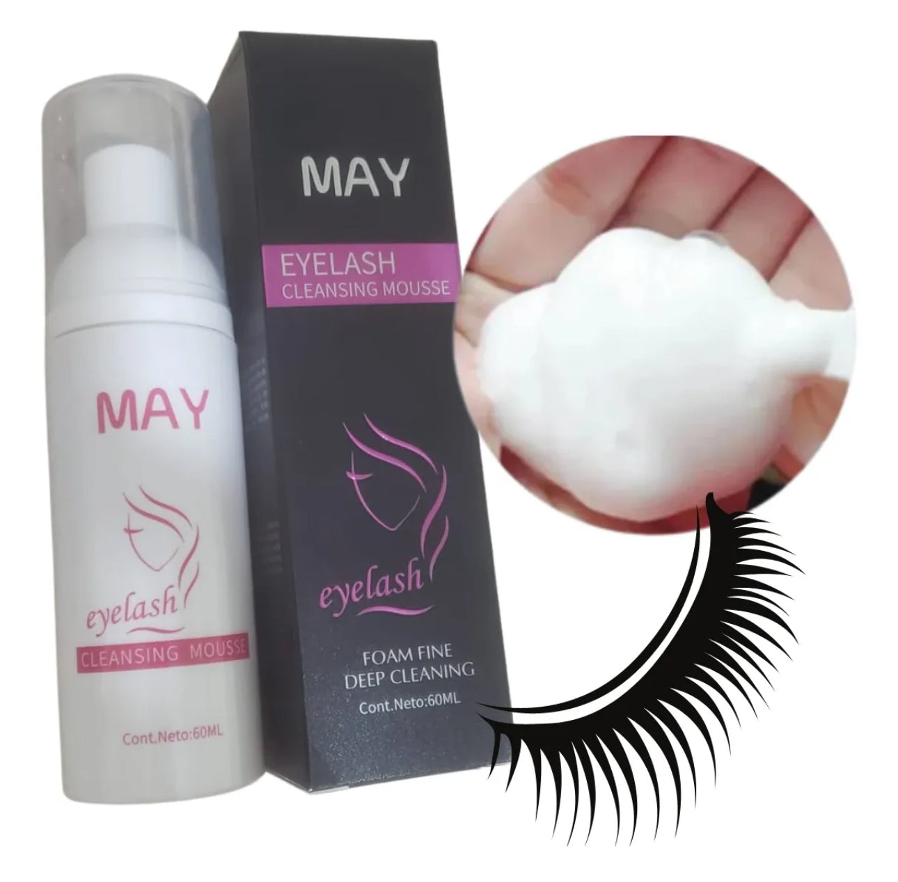 Eyelash Cleansing Mousse
