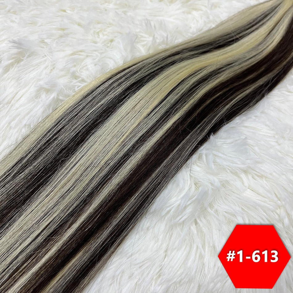 Cabello Natural I-TIP (Encapsulado) 22 Pulgadas 100/50 Gramos Neto