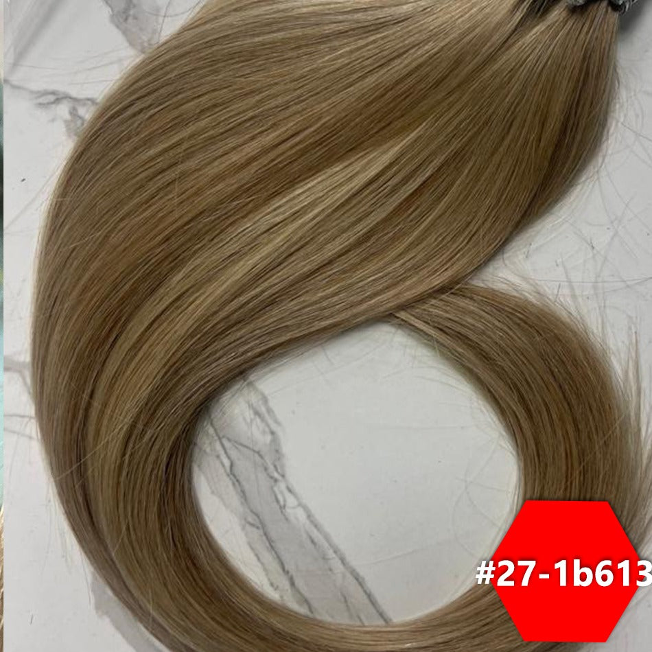 Cabello Natural I-TIP (Encapsulado) 22 Pulgadas 100/50 Gramos Neto