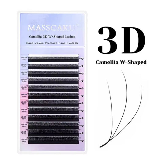 MASSCAKU Camellia Shaped Lashes