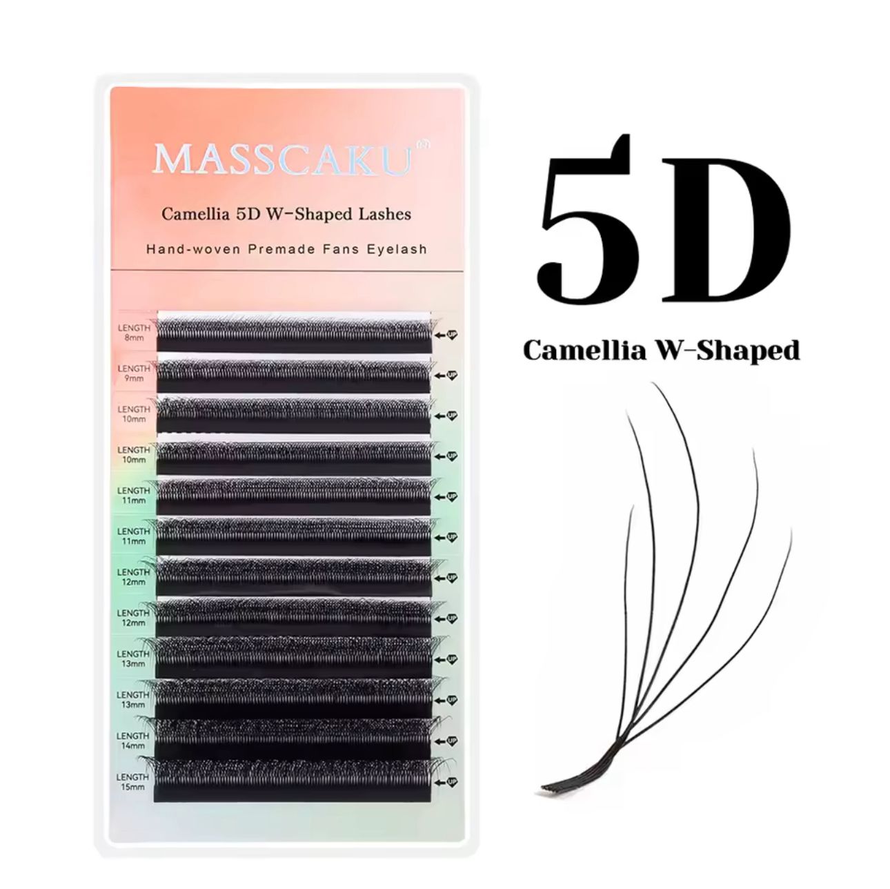 MASSCAKU Camellia Shaped Lashes