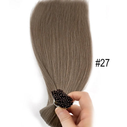 Cabello Natural I-TIP (Encapsulado) 22 Pulgadas 100/50 Gramos Neto